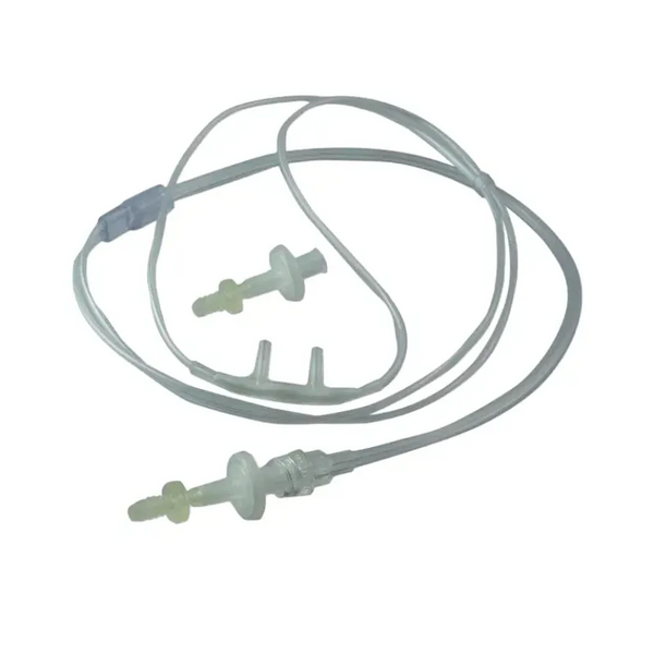 Adaptador para cánulas nasales con filtro integrado, compatible con NOX, 50 unidades