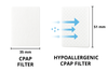 Filtro CPAP para dispositivos CPAP ResMed AirSense™ S9 y S10.