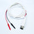 Cable adaptador, 2×0,7 mm hembra, conector DIN de 5 patillas