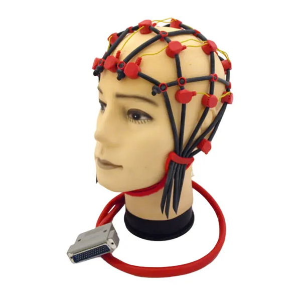 Gorro de EEG Comby, varios tamaños, 22 electrodos para adultos